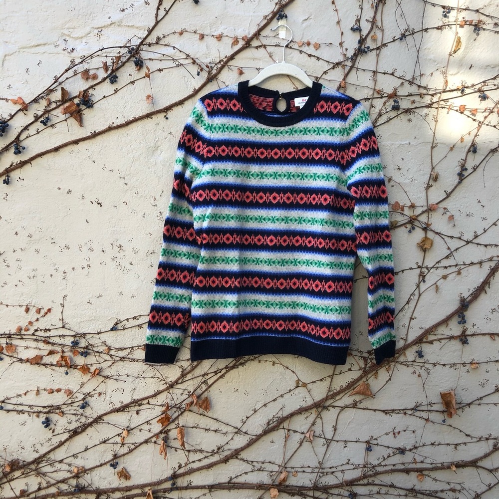Vineyard Vines Wool+ Cashmere Fairisle Sweater